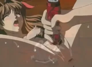 Chick with long blue hair is fucked in the bedroom